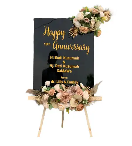 Papan Bunga Akrilik Karang Pule