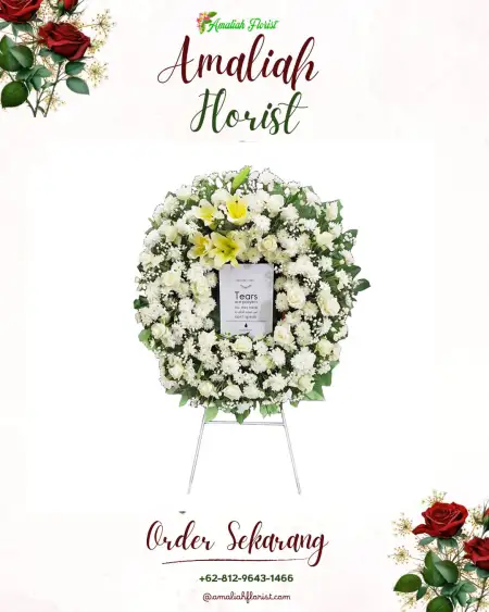 Krans Bunga Duka Karang Pule