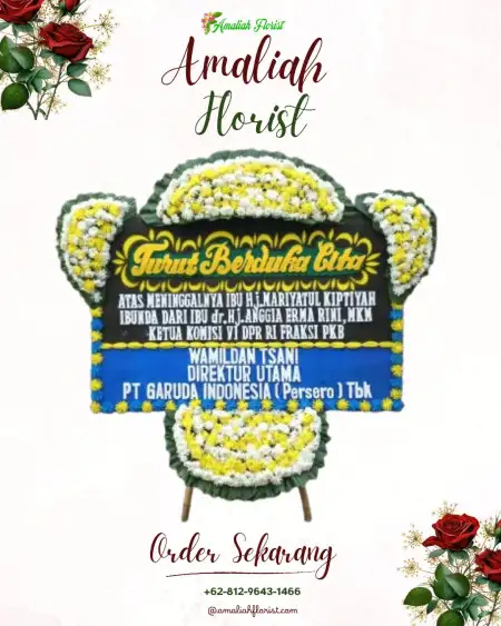 Papan Bunga Duka Karang Pule