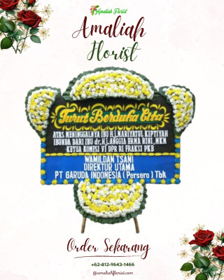 Papan Bunga Duka di Karang Pule