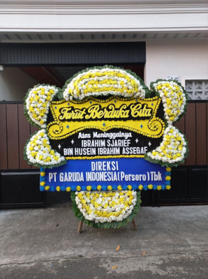 Papan Bunga Duka di Karang Pule